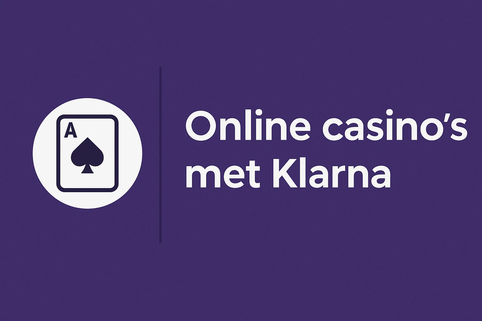 Online casino’s met Klarna